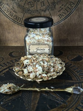 Kadzidło JAŚMIN – miłość, namiętność, zmysłowość, przyciąganie – słoik 120 ml