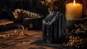 Read more about the article Czarny turmalin, jak działa w ochronie energetycznej i jak go używać