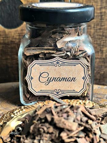 Kadzidło CYNAMON – OBFITOŚĆ, płodność, namiętność – słoik 120 ml.