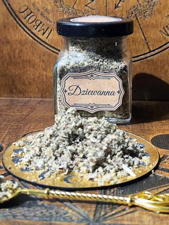 Kadzidło DZIEWANNA – OCZYSZCZANIE, ochrona, prac z Przodkami, HEKATE – słoik 120 ml.