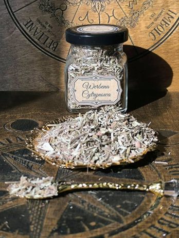 Kadzidło WERBENA CYTRYNOWA, miłość, ochrona, oczyszczanie, szczęście – słoik 120 ml