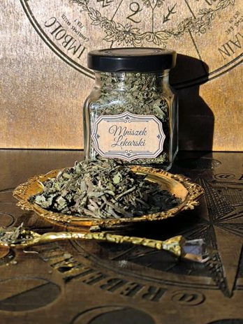 Kadzidło MNISZEK LEKARSKI – oczyszczanie, szczęście, praca z przodkami, intuicja – słoik 120 ml