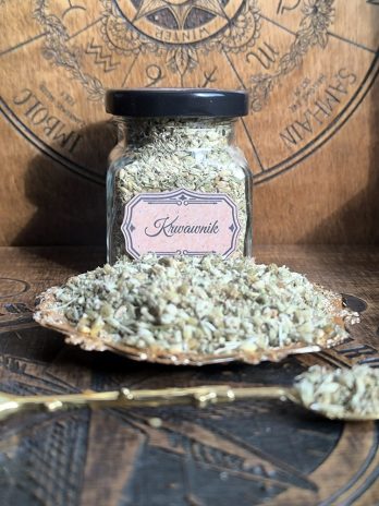 Kadzidło KRWAWNIK – miłość, przyciąganie, ochrona, siła więzi – słoik 120 ml