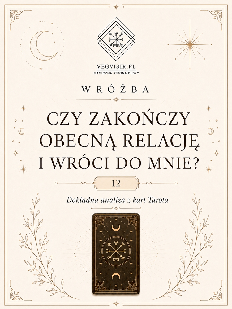Rozkład wróżba Czy zakończy obecną relację i wróci do mnie?